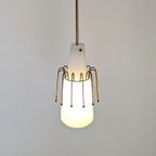 Italiaanse Glazen Hanglamp – Jaren 50 -Nc47 thumbnail 9