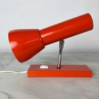 70s Vintage Muurlampje. Retro 1970 70er Oranje. thumbnail 9