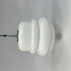 Vintage Melkglazen Hanglamp, Hustadt Leuchten 1970's thumbnail 8