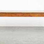 Charmante En Grote Antieke Eettafel Met Een Lade En Prachtige Originele Details thumbnail 5