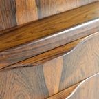 Erling Torvits Voor Klim Møbelfabrik Palissander Secretaire Bureau Kast Vintage Deens thumbnail 19