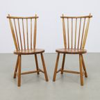 2x Spijlenstoel De Ster Geldermalsen, 1960s thumbnail 7