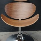Dan Form - Deense 'curve' Loungestoel Met Multiplex Schalen thumbnail 2