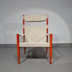 Safari Lounge Chair, Model 30, Designed By Erik Worts And Manufactured By Niels Eilersen, Denmark thumbnail 4