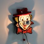 Unieke Keramieken Vintage Clowns Wandlamp thumbnail 3