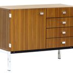 Vintage Dressoirkast / Ladekast Dressoir: Pierre Guariche - Meurop, Jaren '60 | Commode thumbnail 6