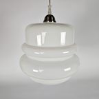 Murano - Opaline - Cilinder Hanglamp - Italie - 3E Kwart 20E Eeuw thumbnail 4