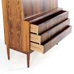 Erling Torvits Voor Klim Møbelfabrik Palissander Secretaire Bureau Kast Vintage Deens thumbnail 20