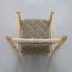 Vintage Fauteuil Low Rope Chair 1970 thumbnail 5