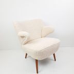 Vintage Artifort Theo Ruth Cocktail Fauteuiltje Teddy Stof thumbnail 2