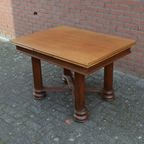 Rechthoekige Eettafel Van Eiken thumbnail 2