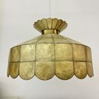 Vintage Mother Of Pearl Hanging Lamp 1970S thumbnail 15