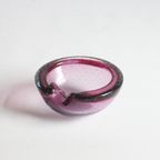 Purple Murano Bubble Glass Trinket Bowl, 1960S thumbnail 7