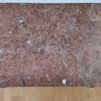 Vintage Frans Dressoir Commode, Ladekast Badkamermeubel Met Marmer Blad 105 thumbnail 5