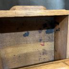 Vintage Amerikaans Rolluikbureau In Massief Eik/retro Bureau thumbnail 8