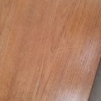 Vintage Fristho Salontafel Eiken Teak Chrome thumbnail 3