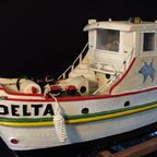 Oude Vintage Modelbouw Sleepboot, Delta thumbnail 3