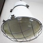 Witte Barrel Fabriekslamp thumbnail 5