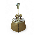 Perforated Steel Hanging Lamp 1950S thumbnail 5