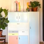 Vintage Original Tielsa Duitse Keukenkast Pastel | Kast thumbnail 8