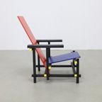 Dutch Bauhaus Lounge Chair In The Style Of Gerrit Rietveld thumbnail 4
