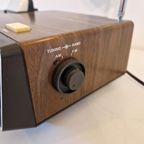 Vintage Wekkerradio Radio Gracia Met Lamp En Klok thumbnail 10