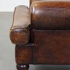 Grote In Goede Staat Verkerende Comfortabele Schapenleren Armchair Met Mooie Kleuren En Charmante thumbnail 13