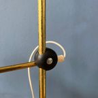 Mid Century Vloerlamp Met Aluminium Spots / Space Age Standing Light thumbnail 9