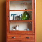 Retro Vintage Teak Fineer Mini Bureau, Bureautje, Desk, Kast thumbnail 15