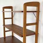 Scandinavisch Vintage Teak Fineren Kast Vardo thumbnail 6