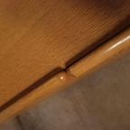 Vintage Dressoir Zwevend Dressoir Banz Jaren 70 Beukenhout thumbnail 4