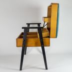 Naaikastje - Sewing Cabinet -Opberg Systeem - Hout - Stof - 1950'S thumbnail 9