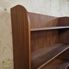 Grote Boekenkast Vintage Boekenkast Teakfineer Wandkast Kast thumbnail 3