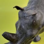 Nk44 – Lederen Neushoorn – Leer thumbnail 6