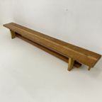 Vintage Wooden School Bench , 1970’S thumbnail 6