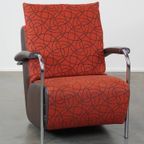 Comfortabele, Mooie Leolux Design Fauteuil/Armchair Model Scylla Met Extra Rugkussen thumbnail 3