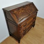 Vintage Secretaire Ladekast Bureau Buro Thuiswerkplek 215 thumbnail 14