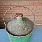 Antieke Metalen Petroleum Kan Goed Bus thumbnail 8