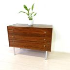 Vintage Ladekast Kast Dressoir Tv Meubel Jaren60 Mid Century thumbnail 3