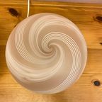 Set Of Pink Swirly Murano Glass Table Lights thumbnail 8
