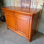 Klassiek Engels Commode, Dressoir, Wandconsole Hele Lichte Gebruikerssporen Afm. 123x52cm En 90cm Hoog. thumbnail 3