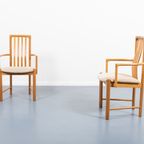 Set Of 4 Danish Dining Chairs / Eetkamerstoelen By Hans J. Frydendal For Boltinge Stolefabrik thumbnail 5
