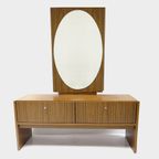 Vintage Mid Century Kaptafel Met Spiegel, Jaren 70 thumbnail 2