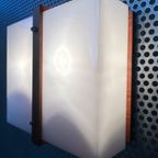 Vintage Wandlamp – Teak En Plexiglas – Raak thumbnail 3