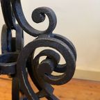Vloerlamp Schemerlamp Staande Lamp Vintage Jaren 40 Frans thumbnail 2