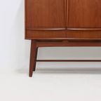 Teak Highboard By Svend Aage Madsen For K. Knudsen & Søn 1950S thumbnail 6