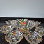 Vintage 7 Delige Bowl Set Lubiana Italy thumbnail 5
