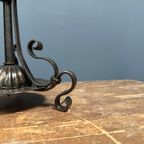 Set Van Twee Engelse Arts & Crafts Tafellampen thumbnail 13