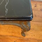 Messing Tafeltje Bijzettafel Salontafel Jaren 60 Louis Seize Stijl Frans thumbnail 14