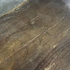 Set Van 6 Vintage Brutalist Eetkamerstoelen/ Spaanse Stoelen thumbnail 14